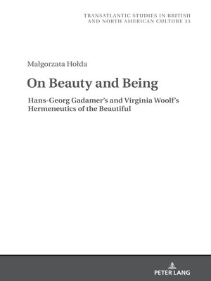 cover image of On Beauty and Being